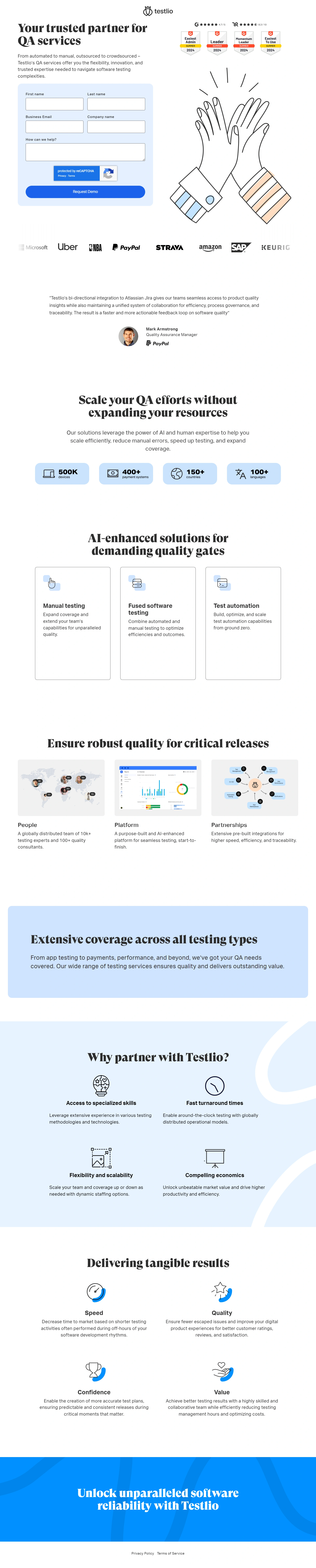 Product Testing Screenshot 3