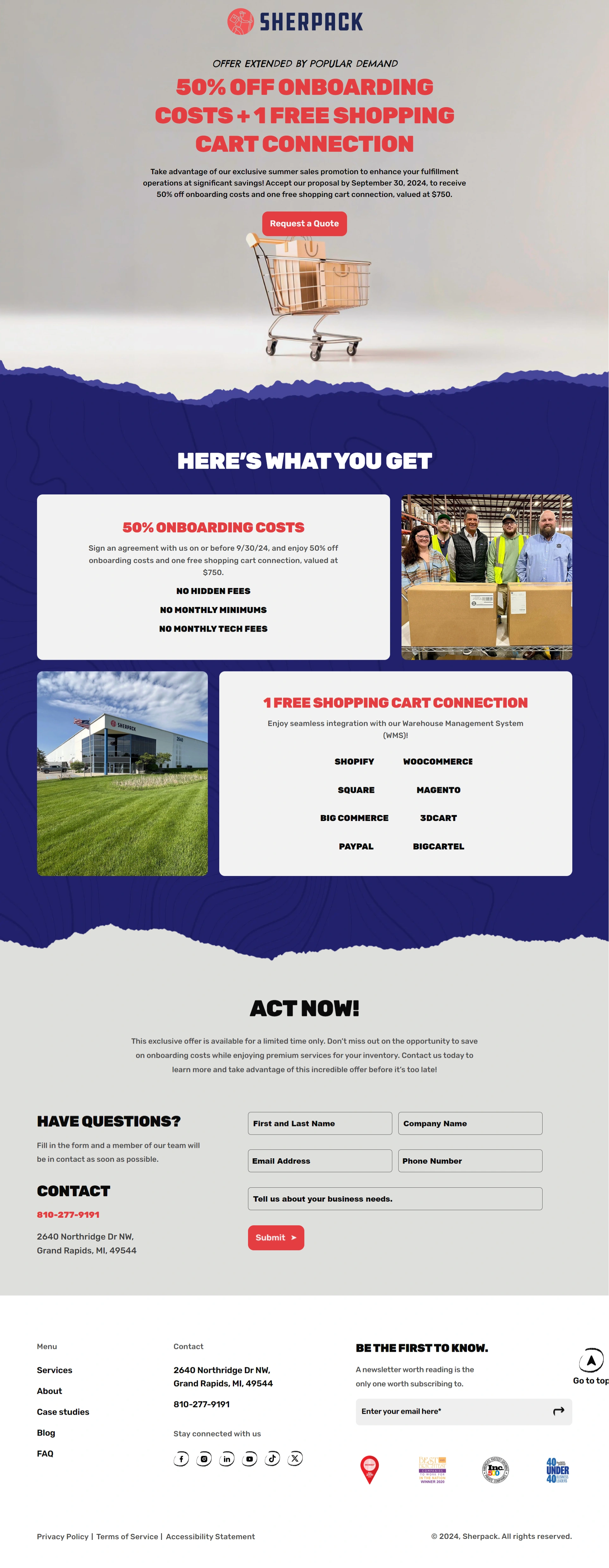 E-commerce Shipping Solutions Screenshot 4