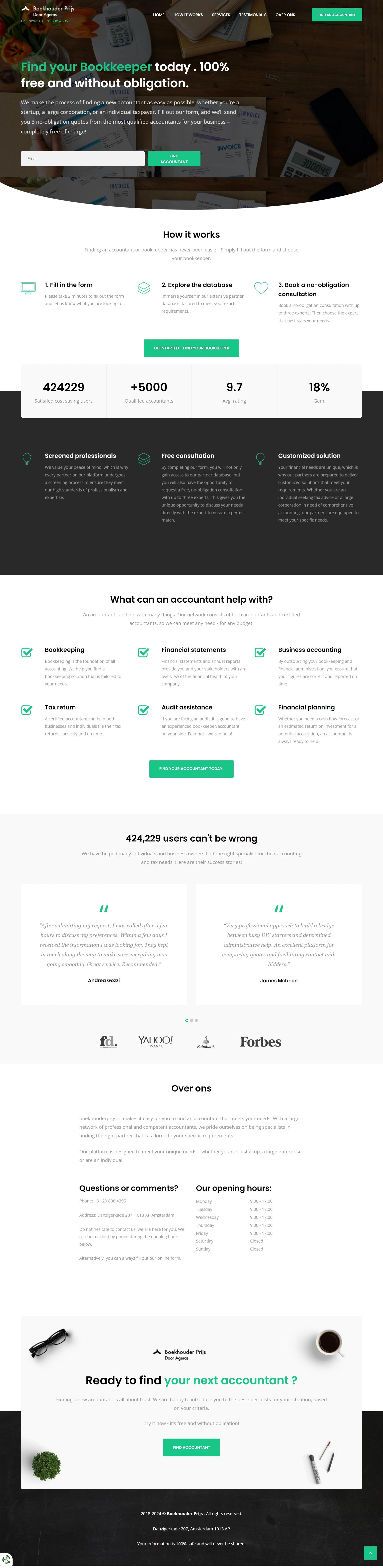 Freelance Bookkeeping Screenshot 6