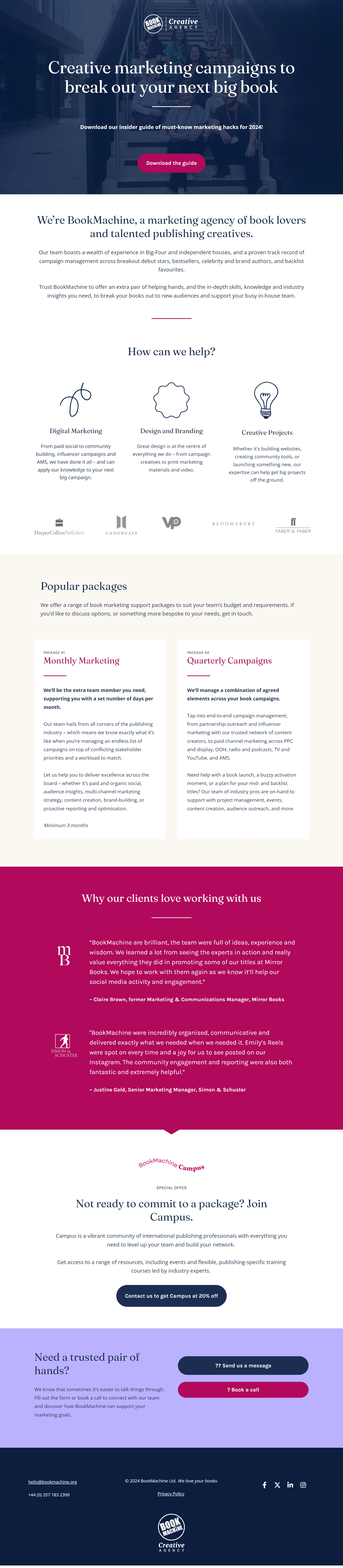 Freelance Marketing Screenshot 2