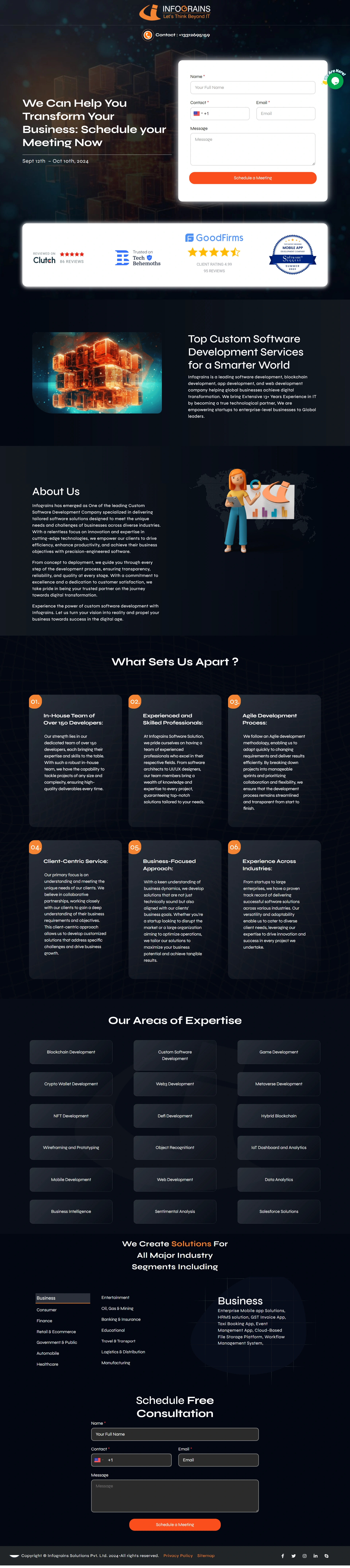 Web Development Frameworks Screenshot 3