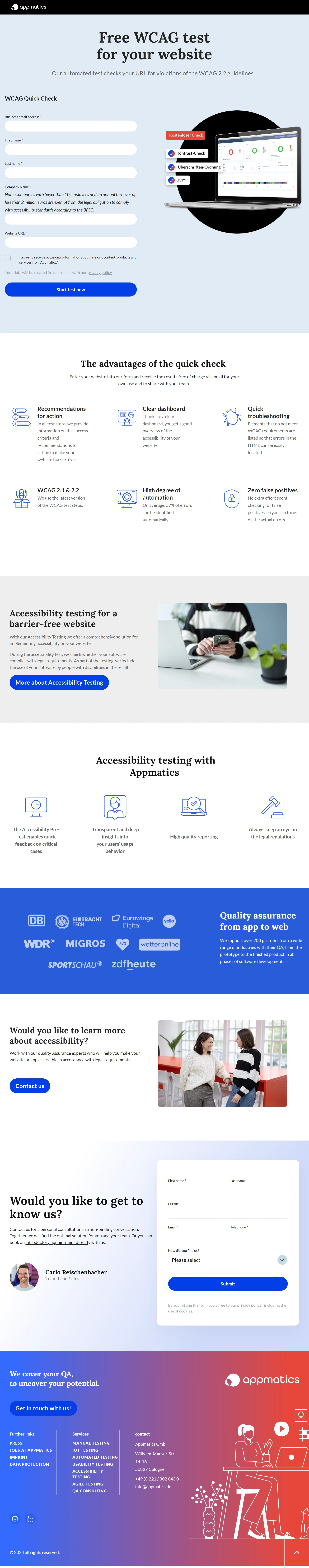 Web Accessibility Screenshot 1