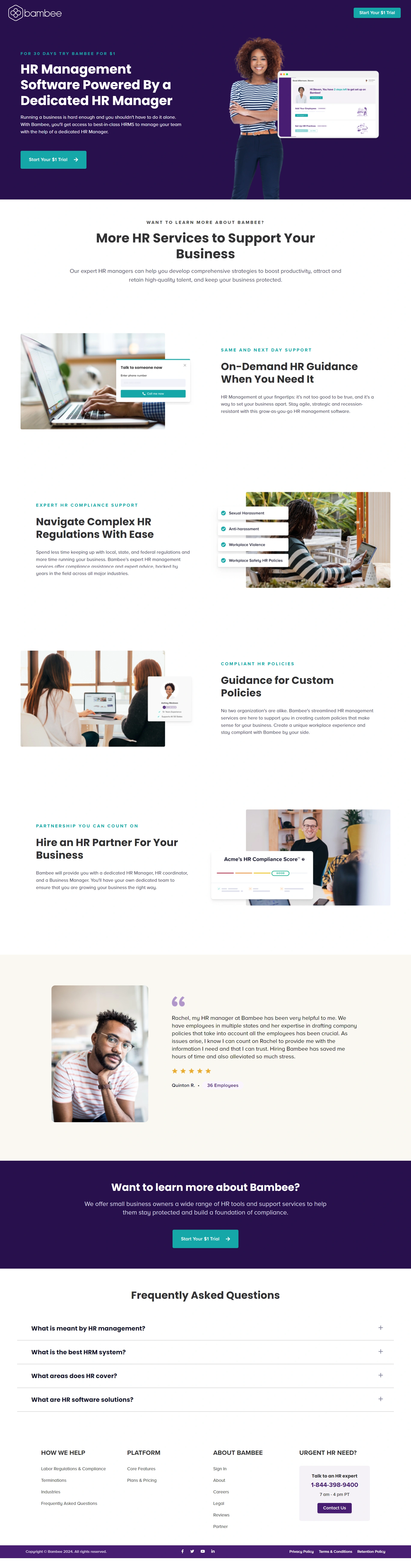 Small Business HR Screenshot 1