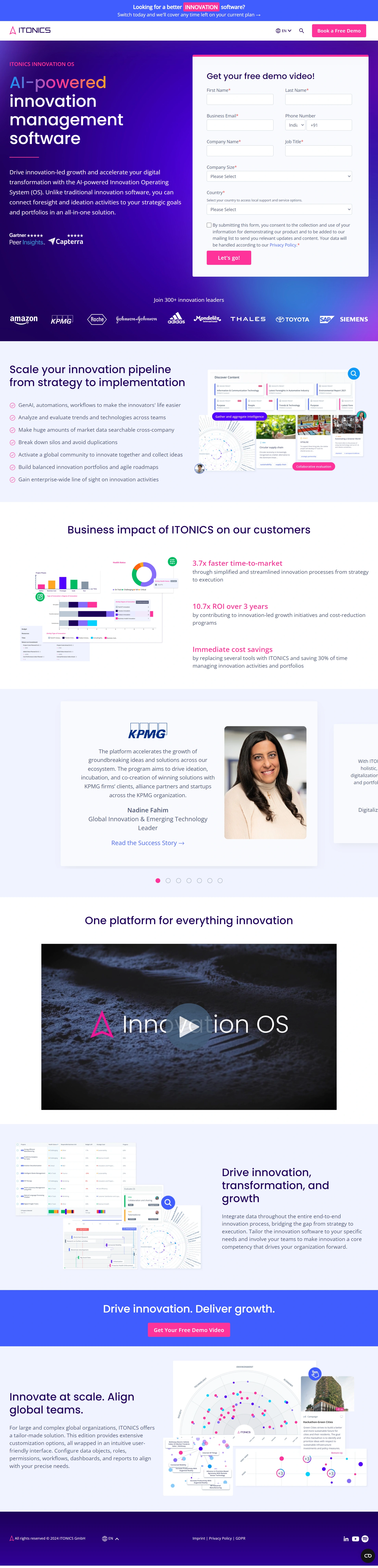 Corporate Innovation Screenshot 2