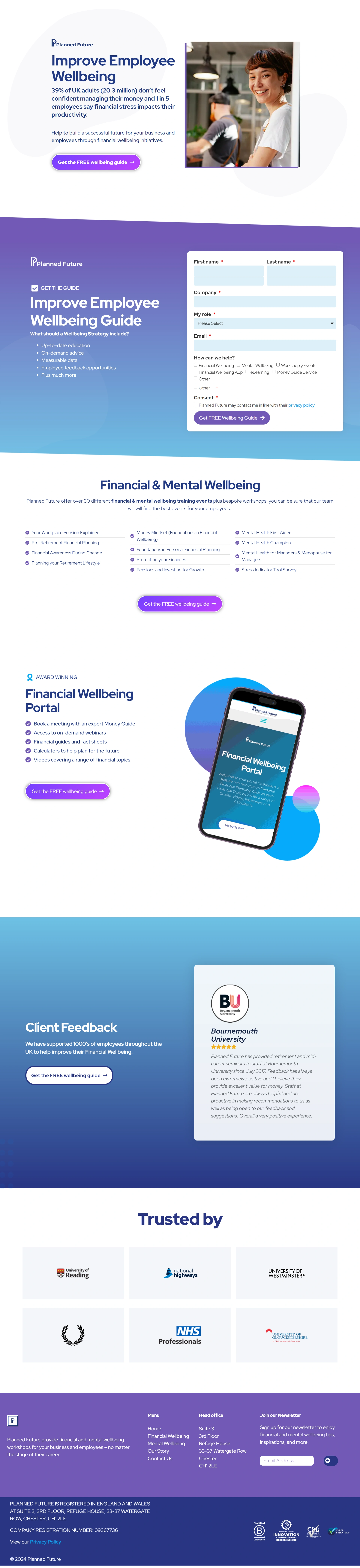 Corporate Wellness Screenshot 2