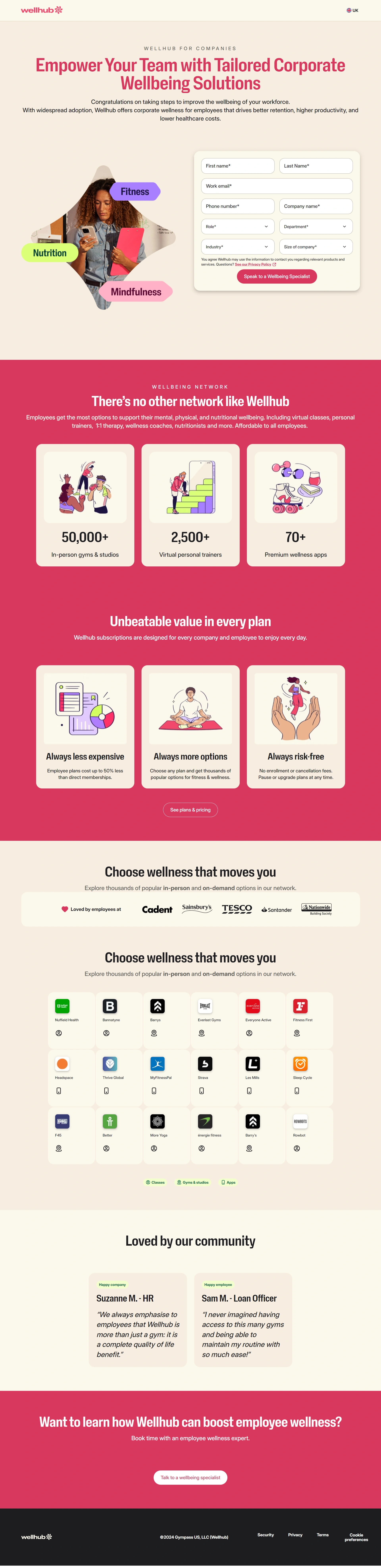 Corporate Wellness Screenshot 5
