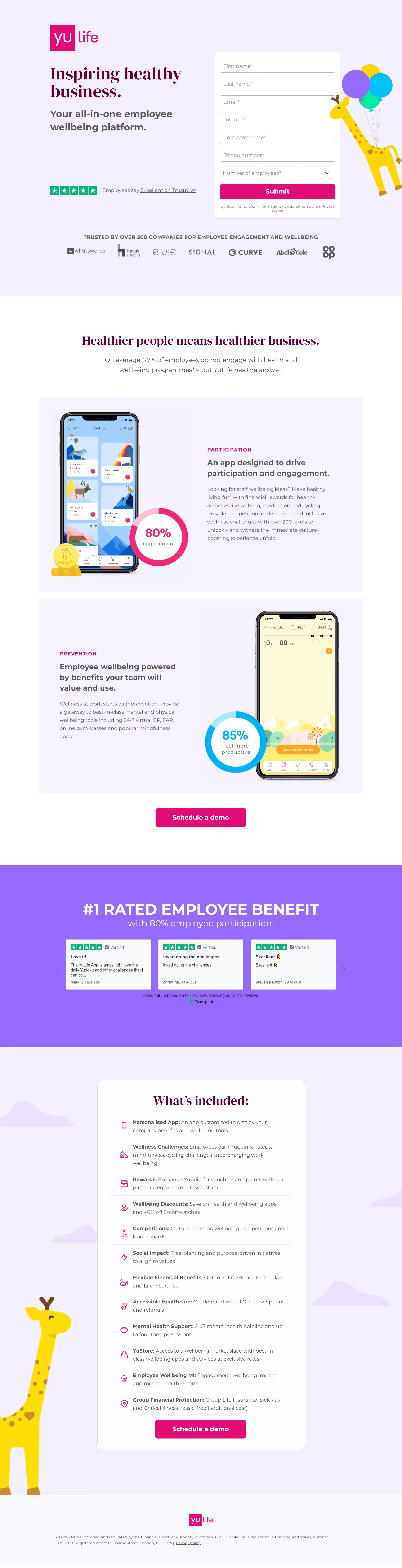 Corporate Wellness Screenshot 6