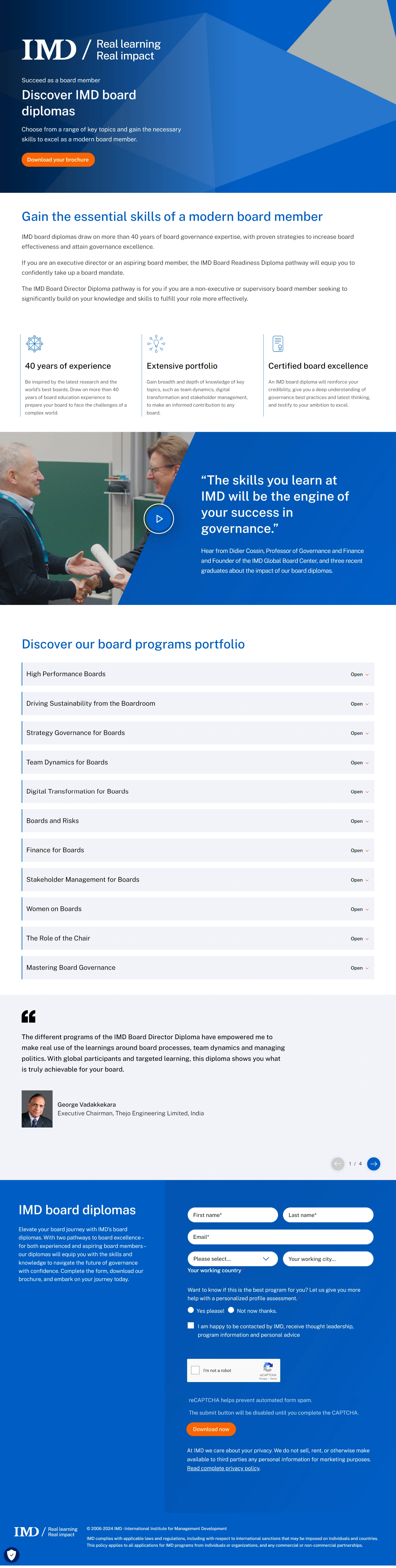 Corporate Governance Screenshot 4