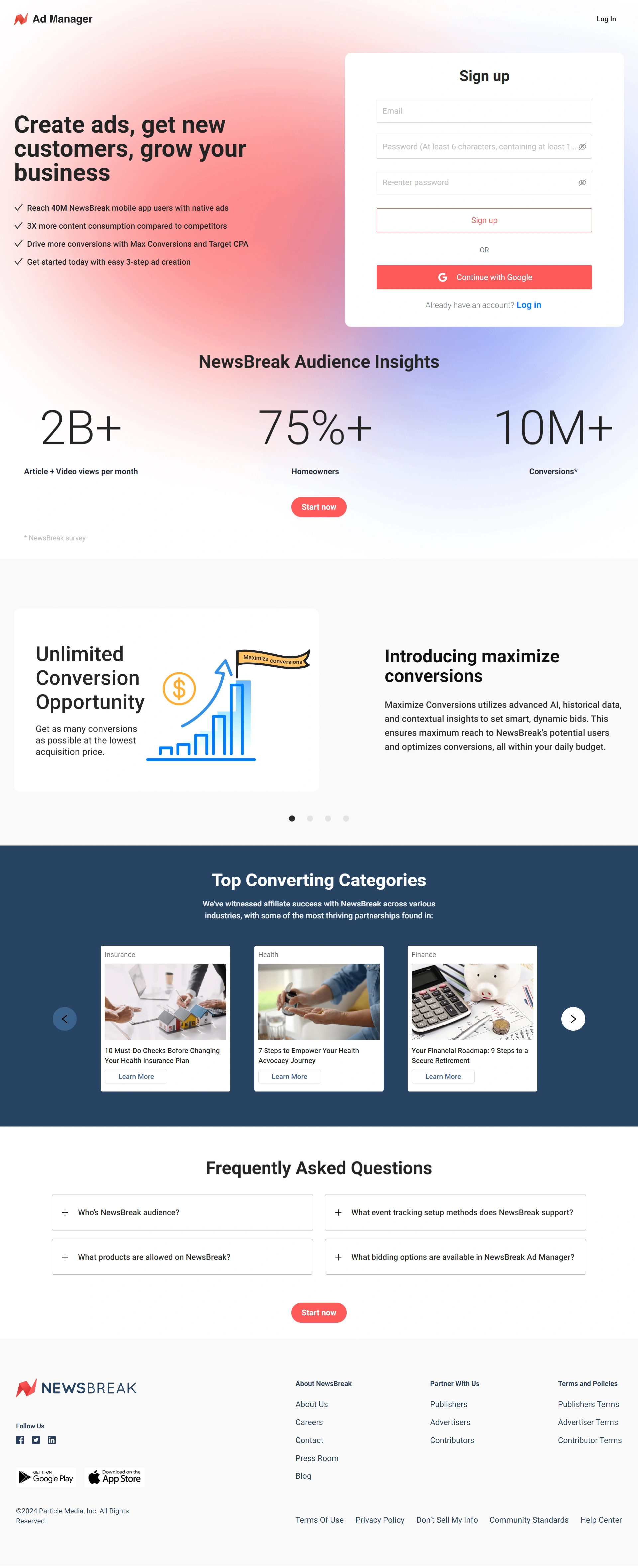 Advertising Campaigns Screenshot 1