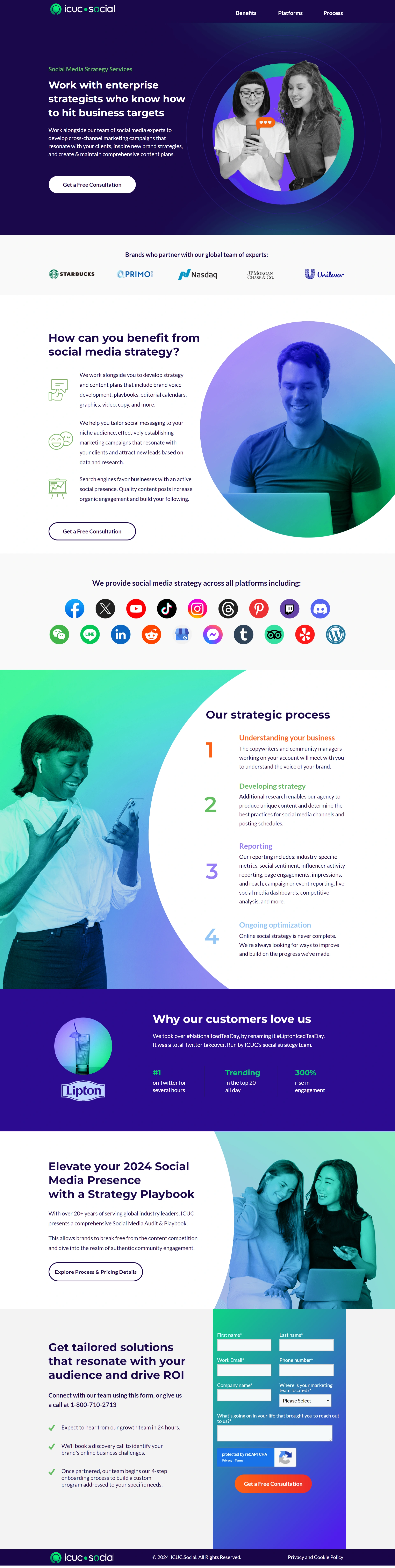 Social Media Agency Screenshot 3
