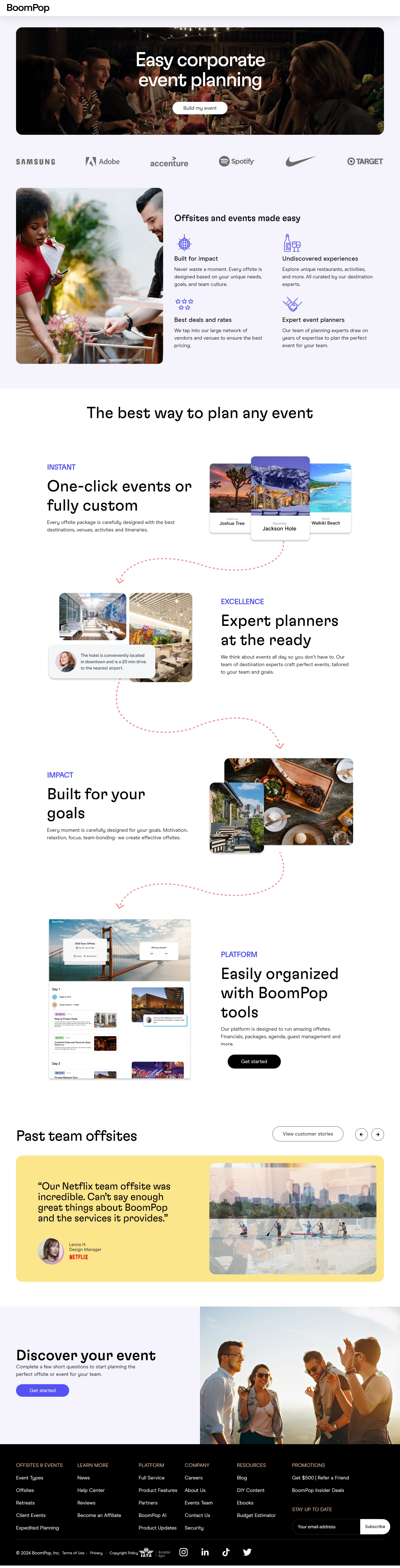 Event Planning Agency Screenshot 4