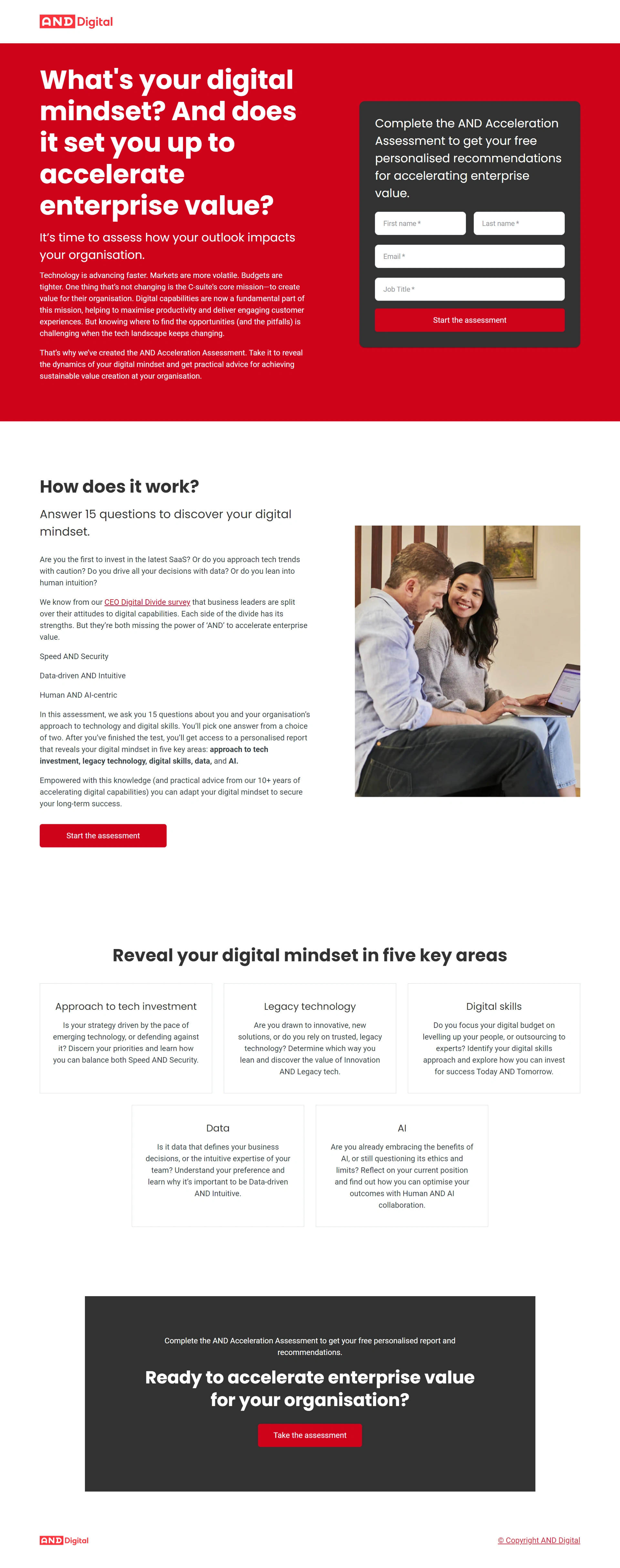 Consulting Agency Screenshot 1