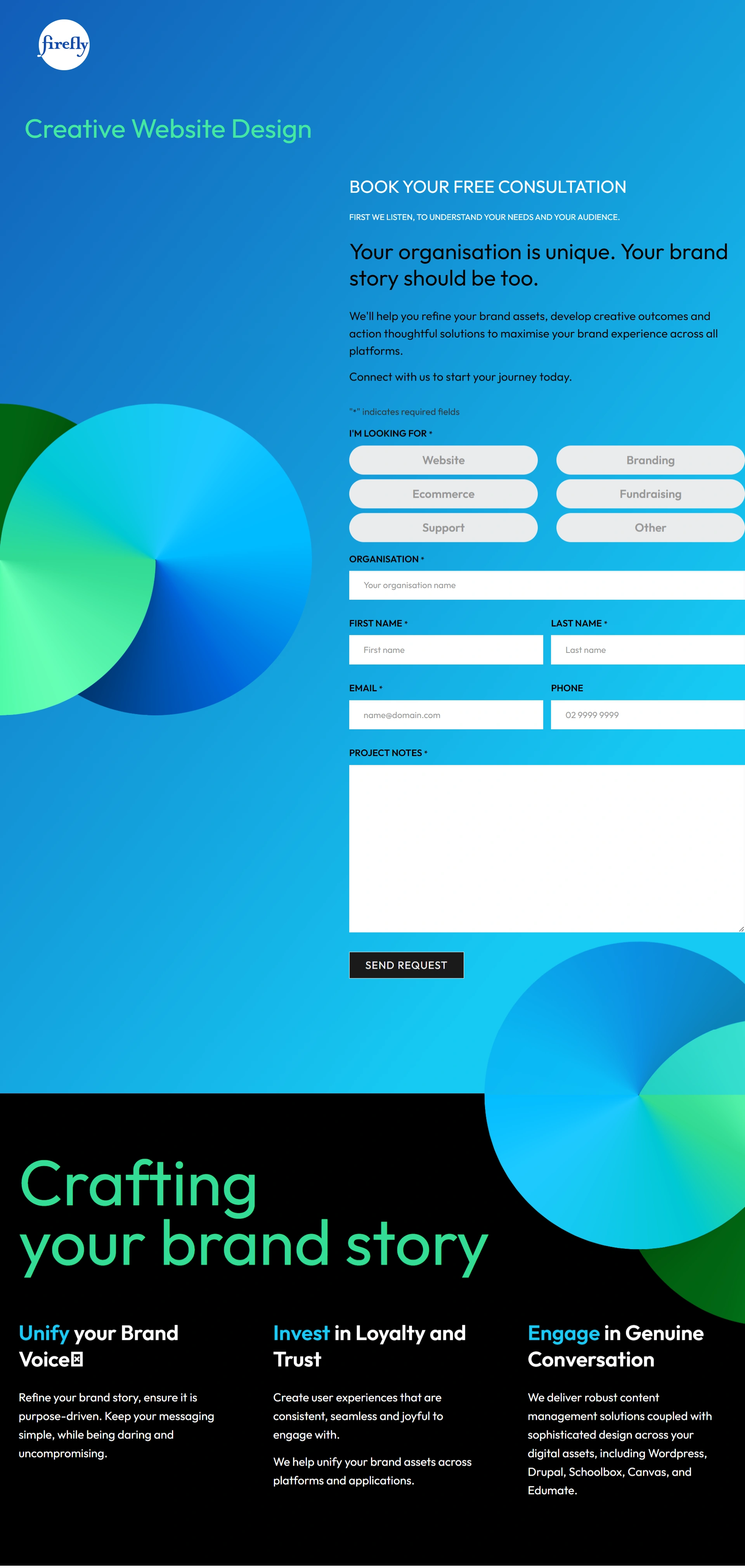 Creative Agency Screenshot 3