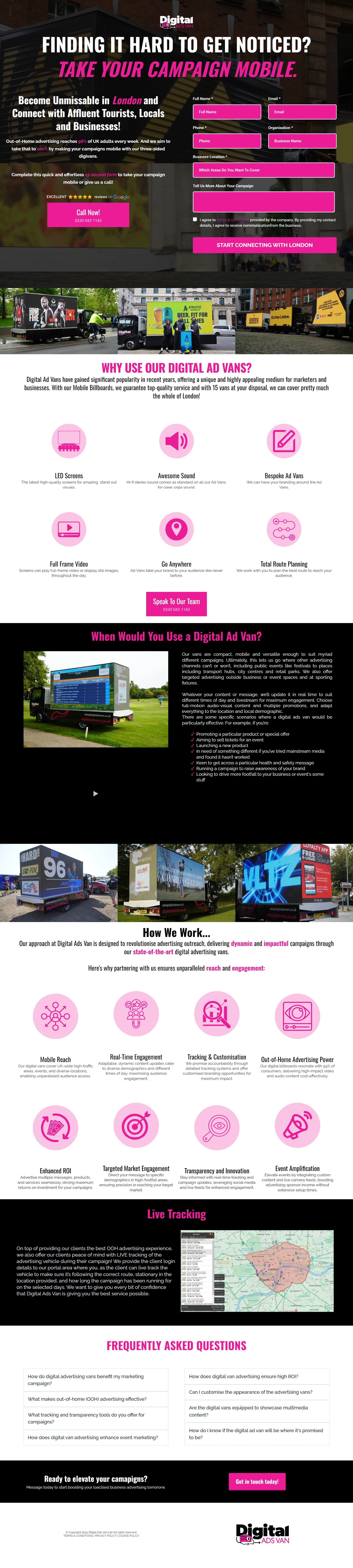 Advertising Agency Screenshot 1