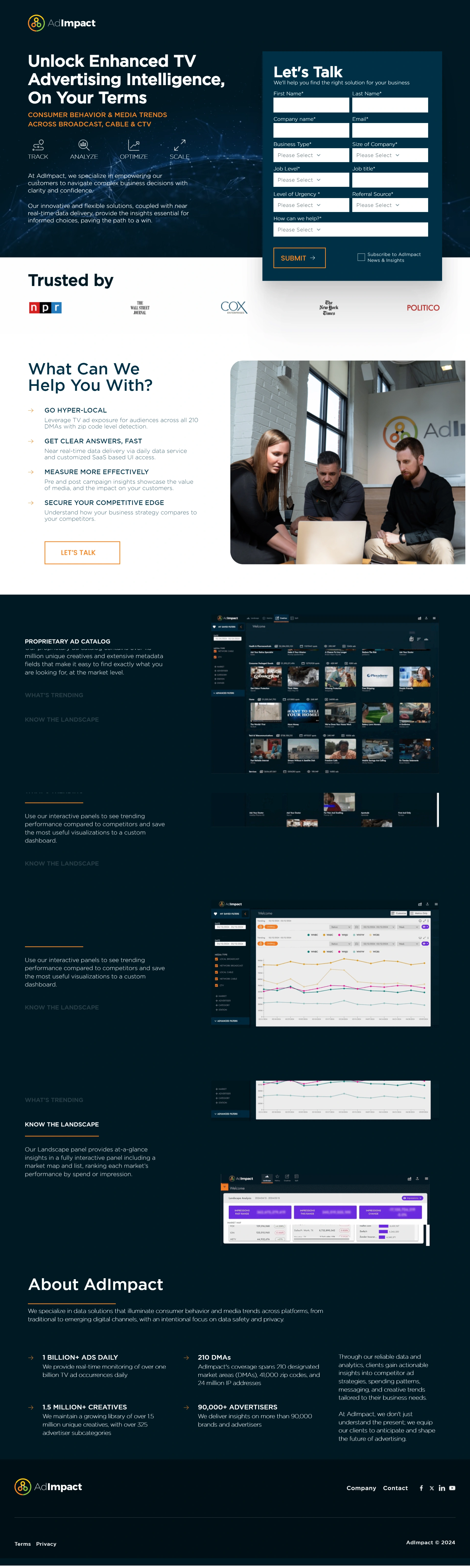 Advertising Agency Screenshot 2