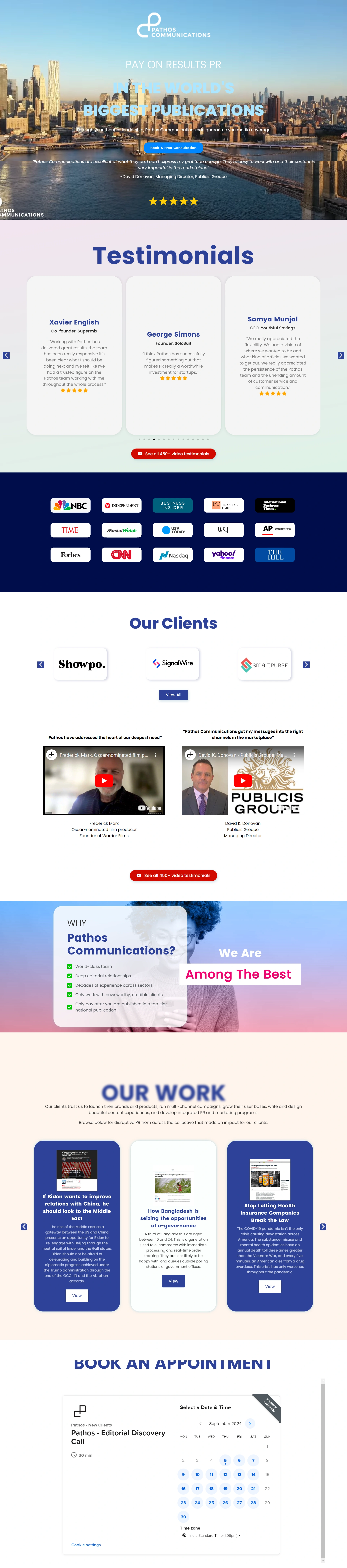 PR (Public Relations) Agency Screenshot 3