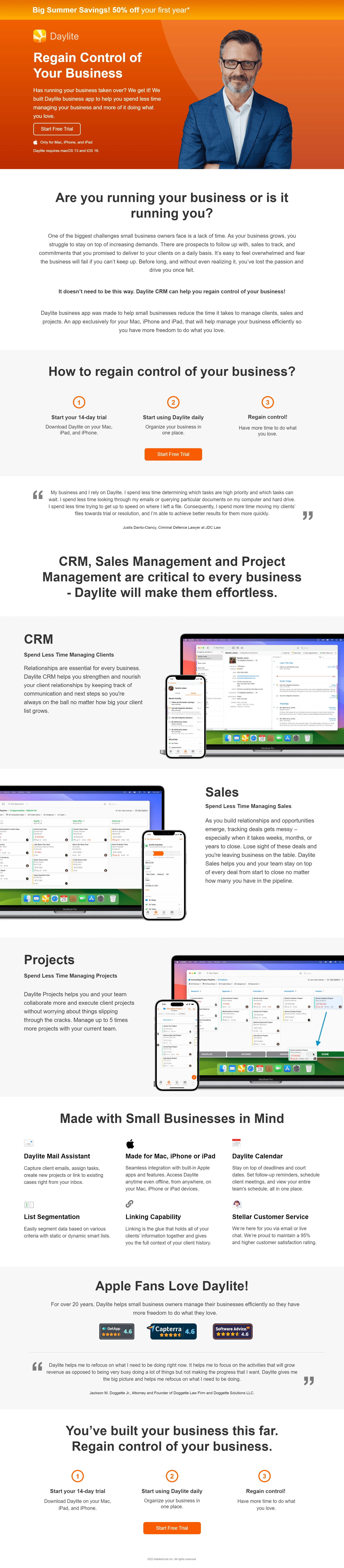 CRM for Small Business Screenshot 3
