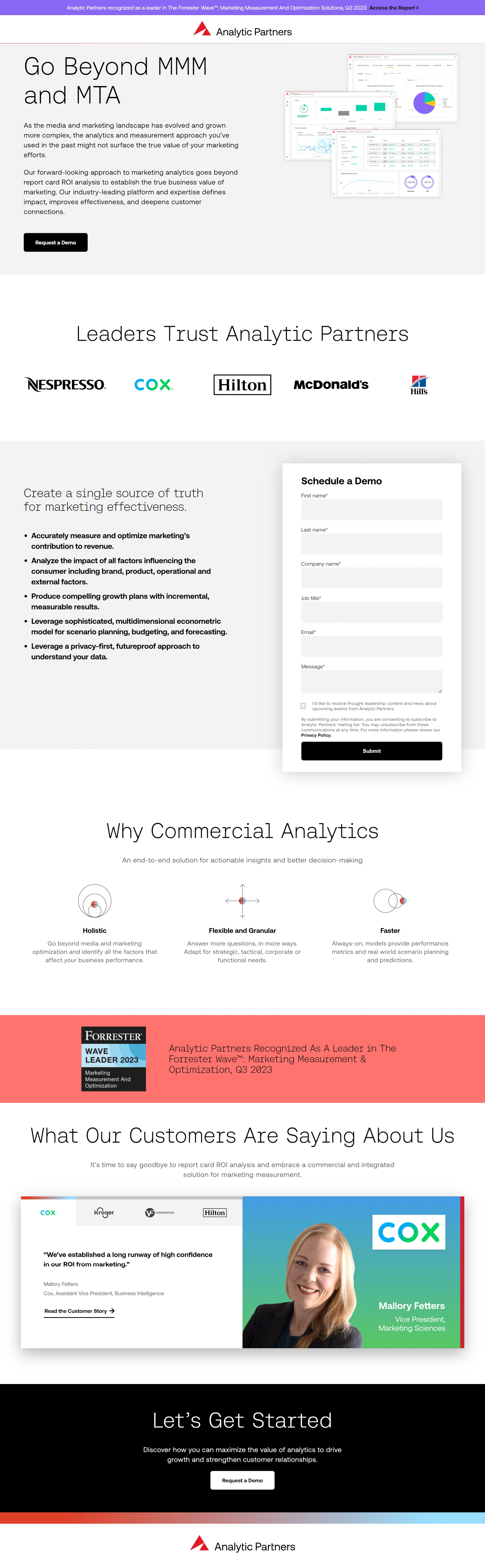 B2B Analytics Screenshot 2
