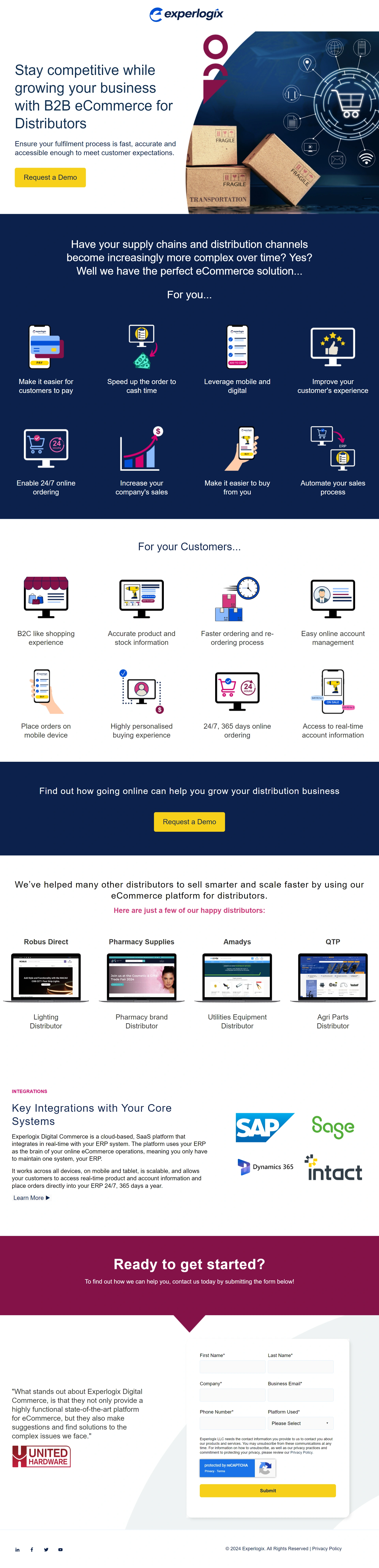 B2B E-commerce Screenshot 2