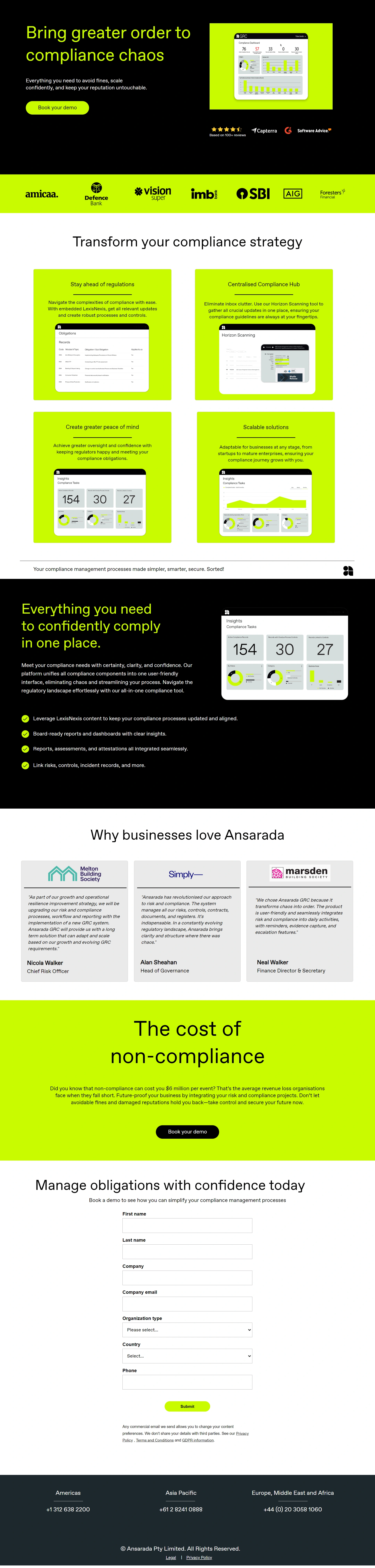 Compliance Consulting Screenshot 1