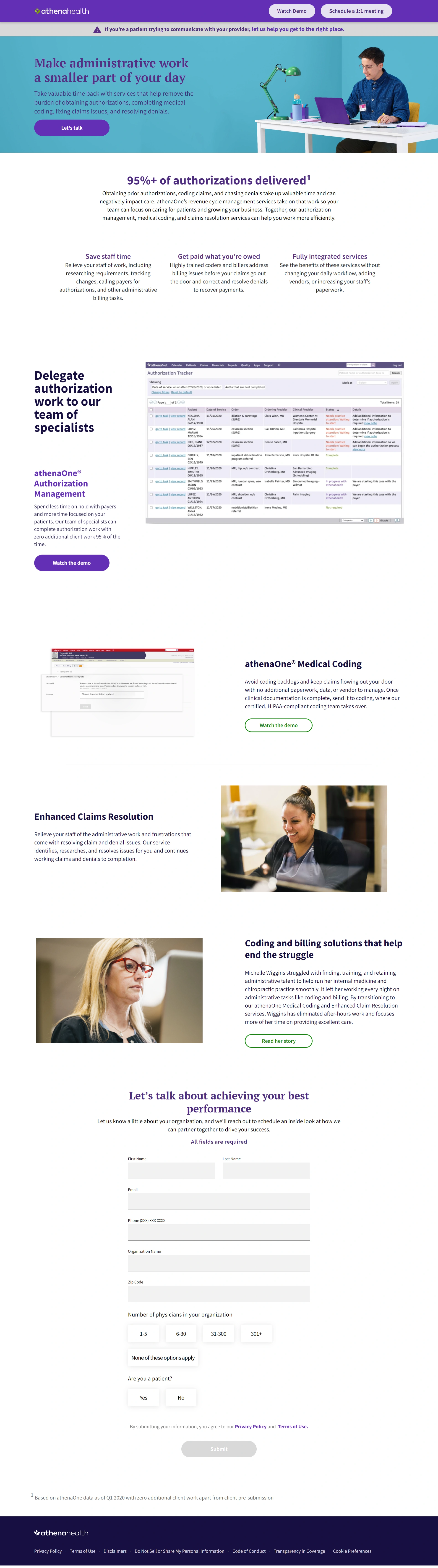Healthcare Consulting Screenshot 1