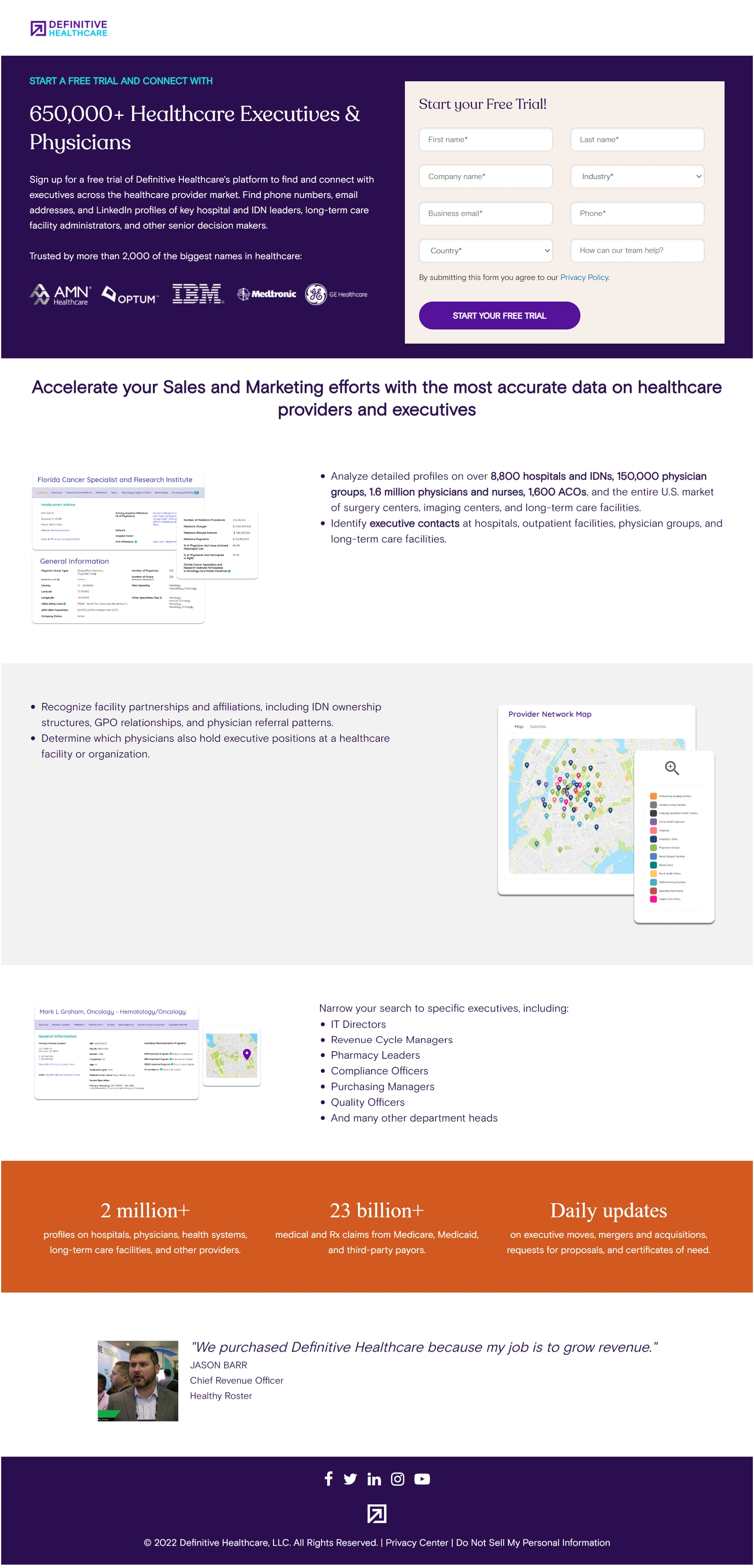 Healthcare Consulting Screenshot 3