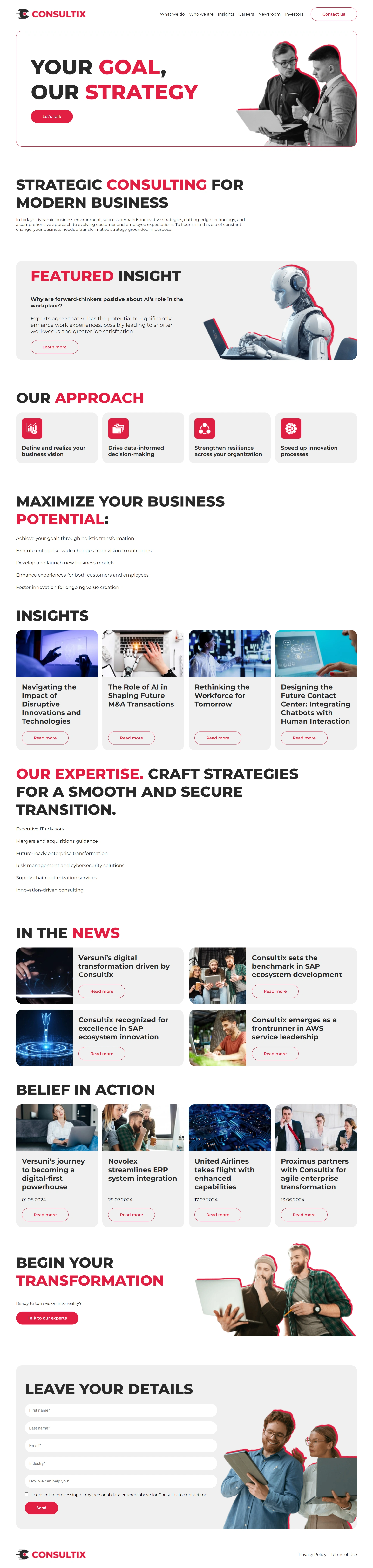 Business Transformation Screenshot 2