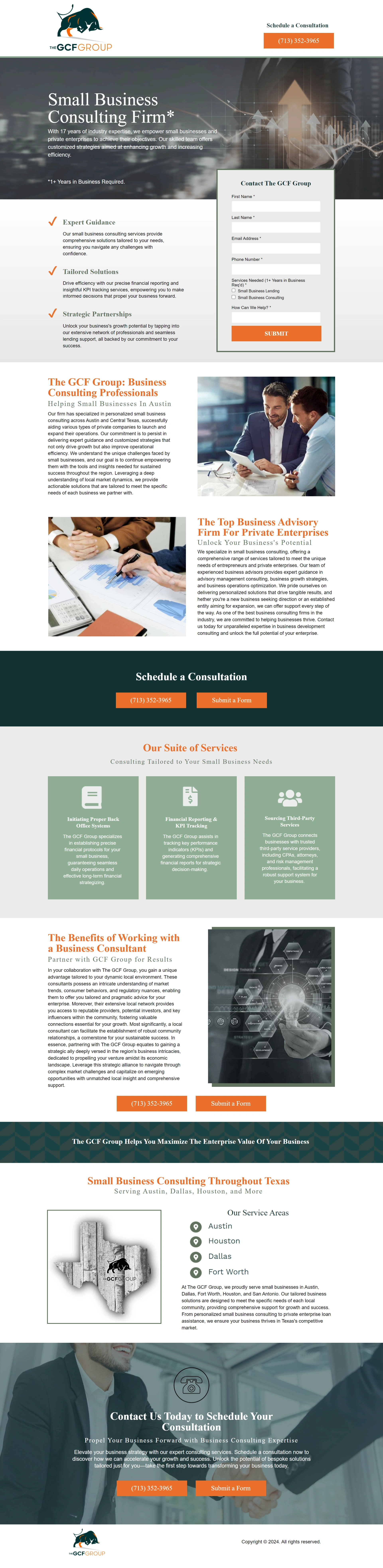 Financial Consulting Screenshot 2