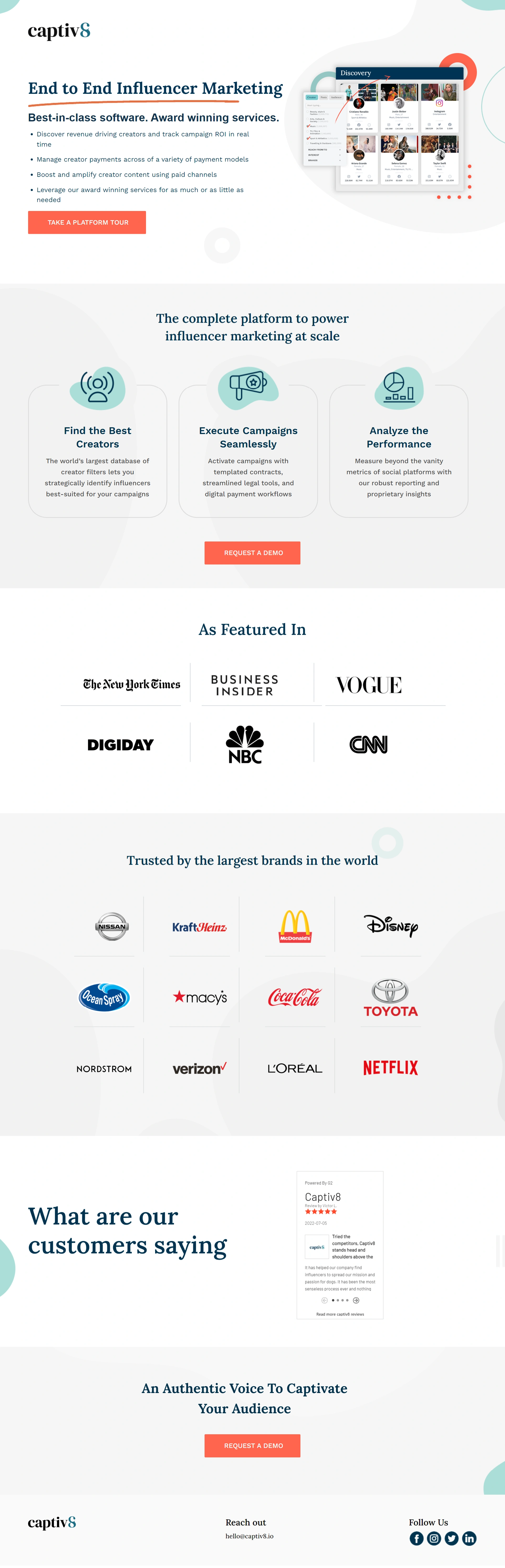 Influencer Outreach Screenshot 1