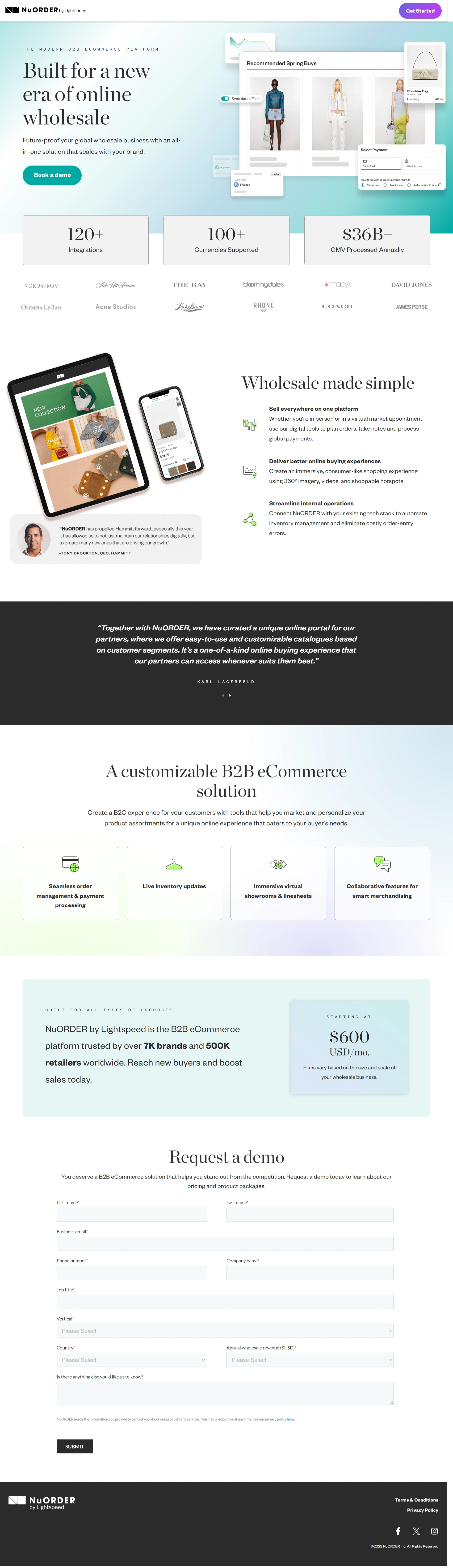 E-commerce Software Screenshot 2