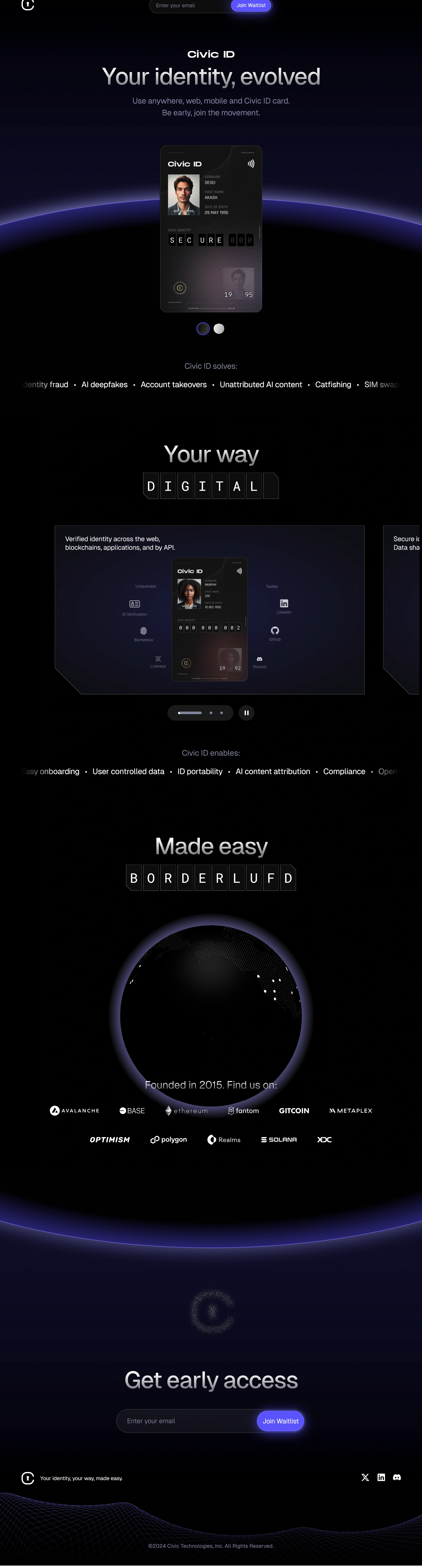 Web3 Identity Screenshot 1
