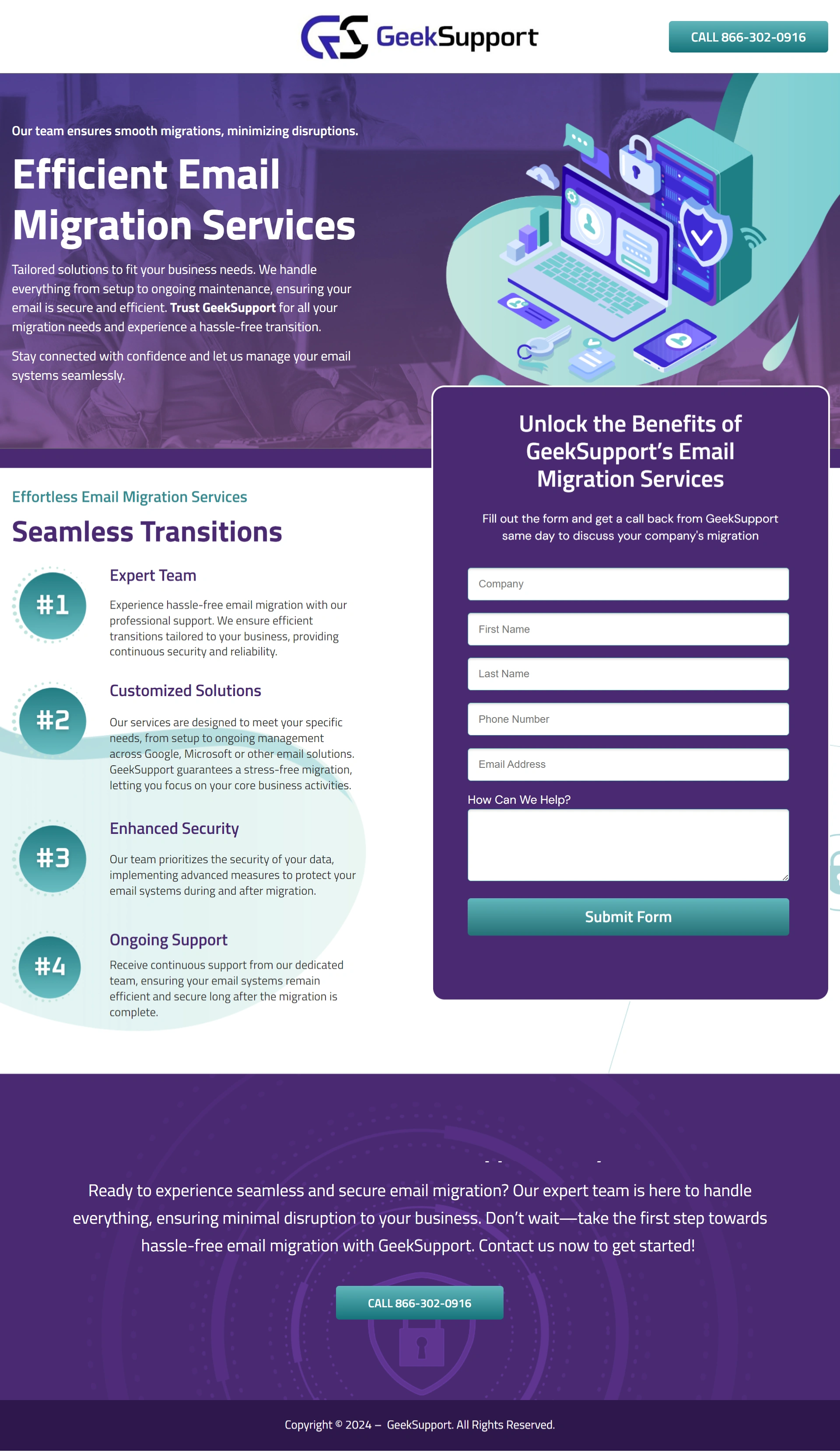 Hosting Migration Screenshot 1