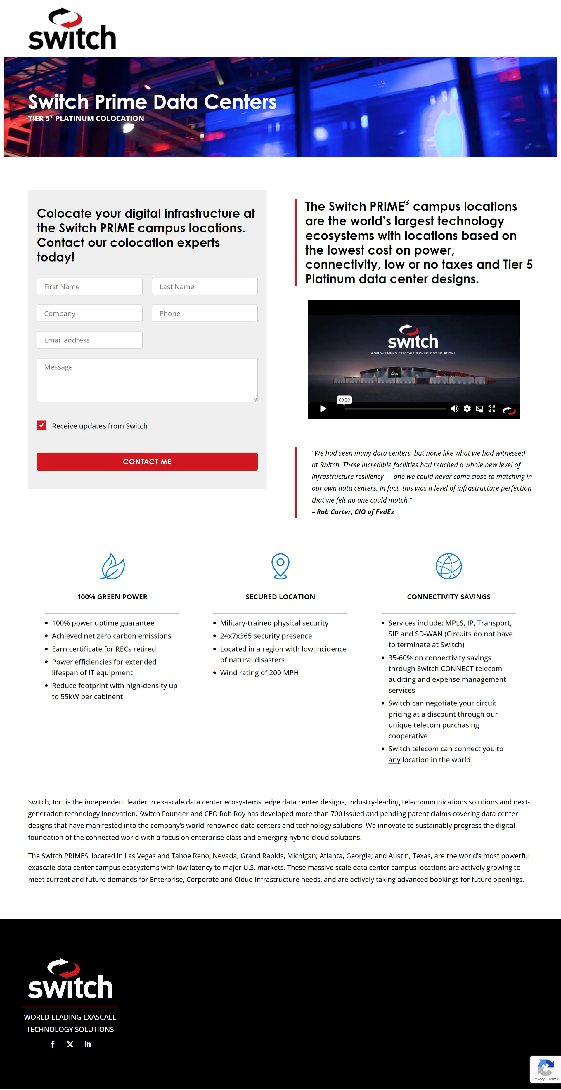Colocation Hosting Screenshot 7