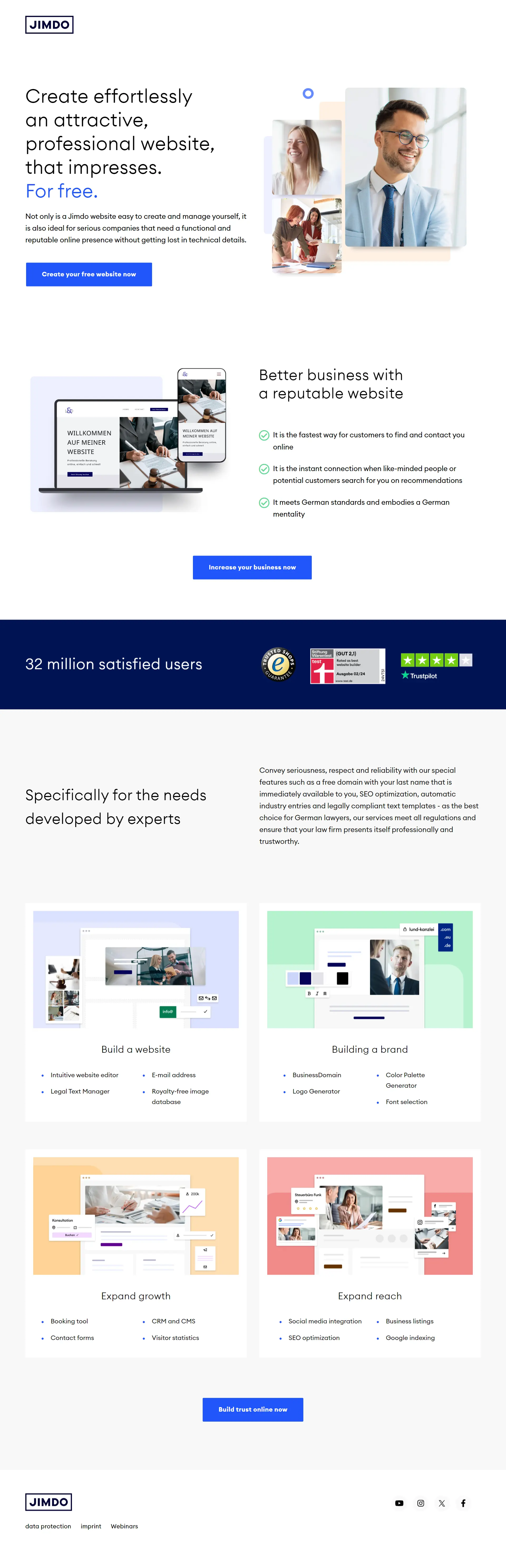 Free Web Hosting Screenshot 2