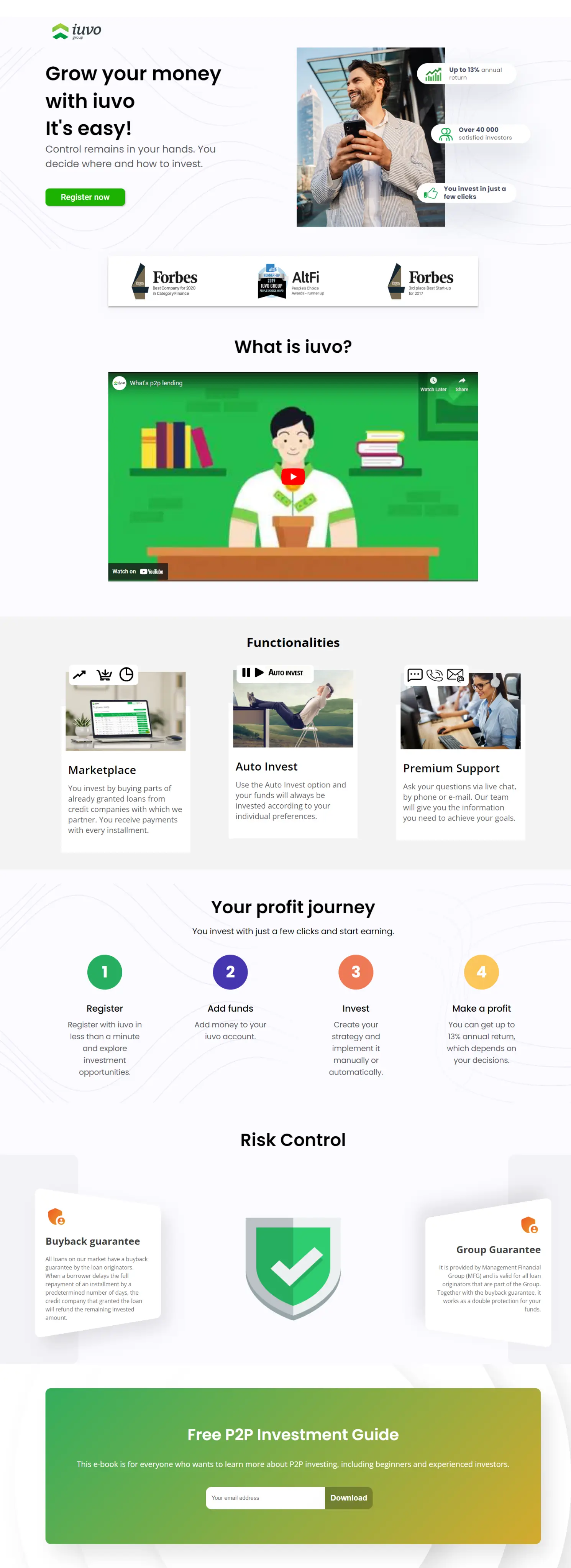 Peer-to-Peer Lending Screenshot 1