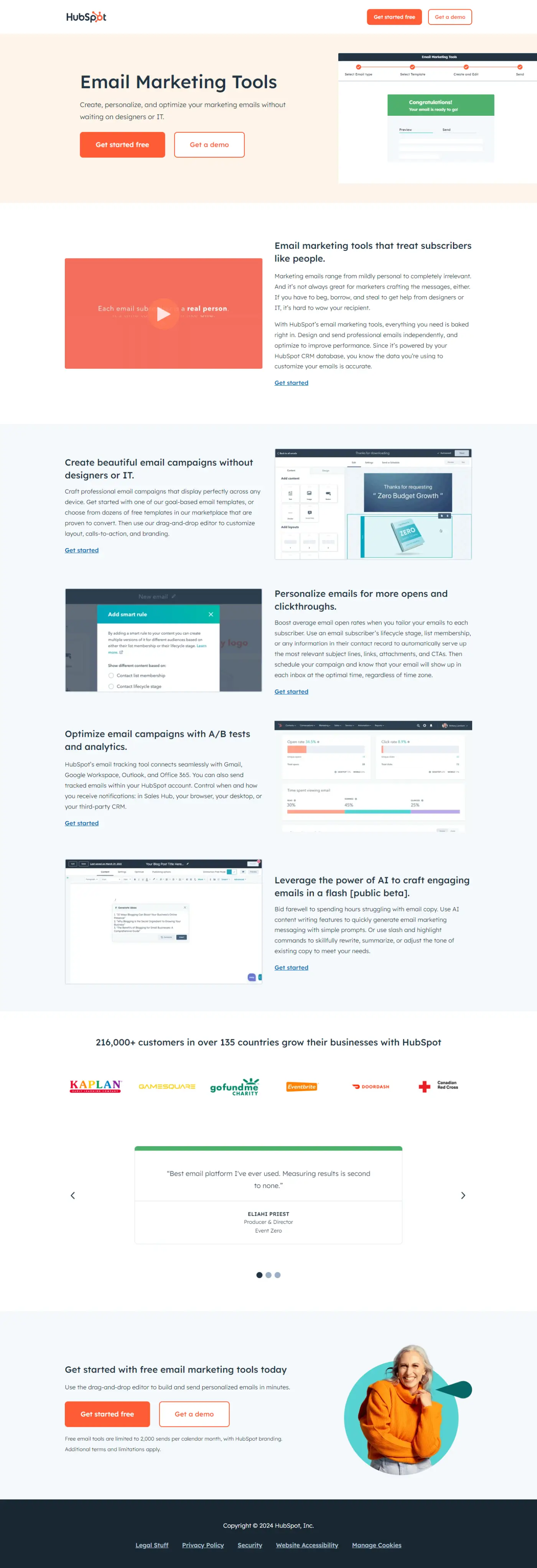 Email Marketing Software Screenshot 1