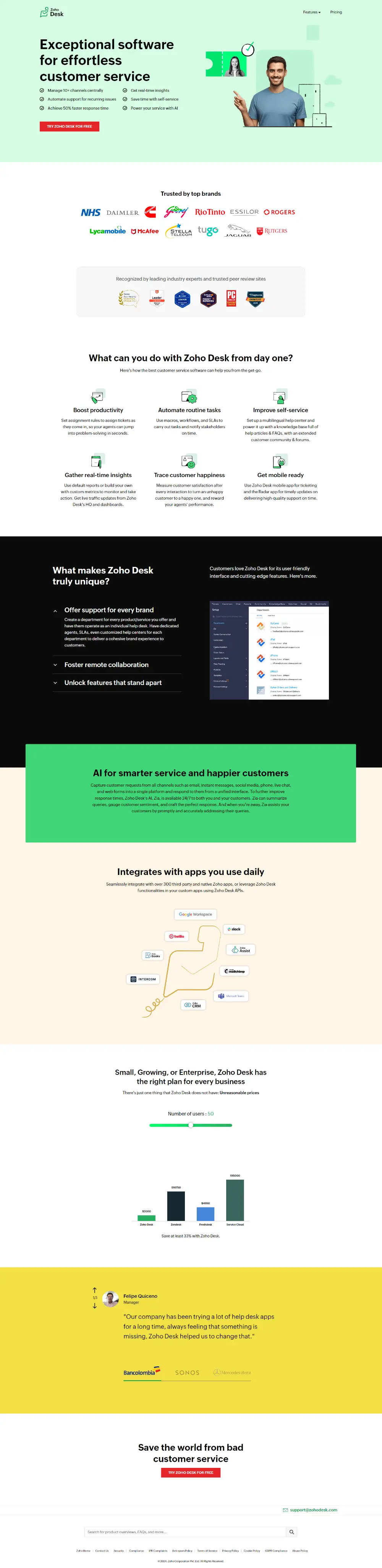 Customer Support Software Screenshot 3