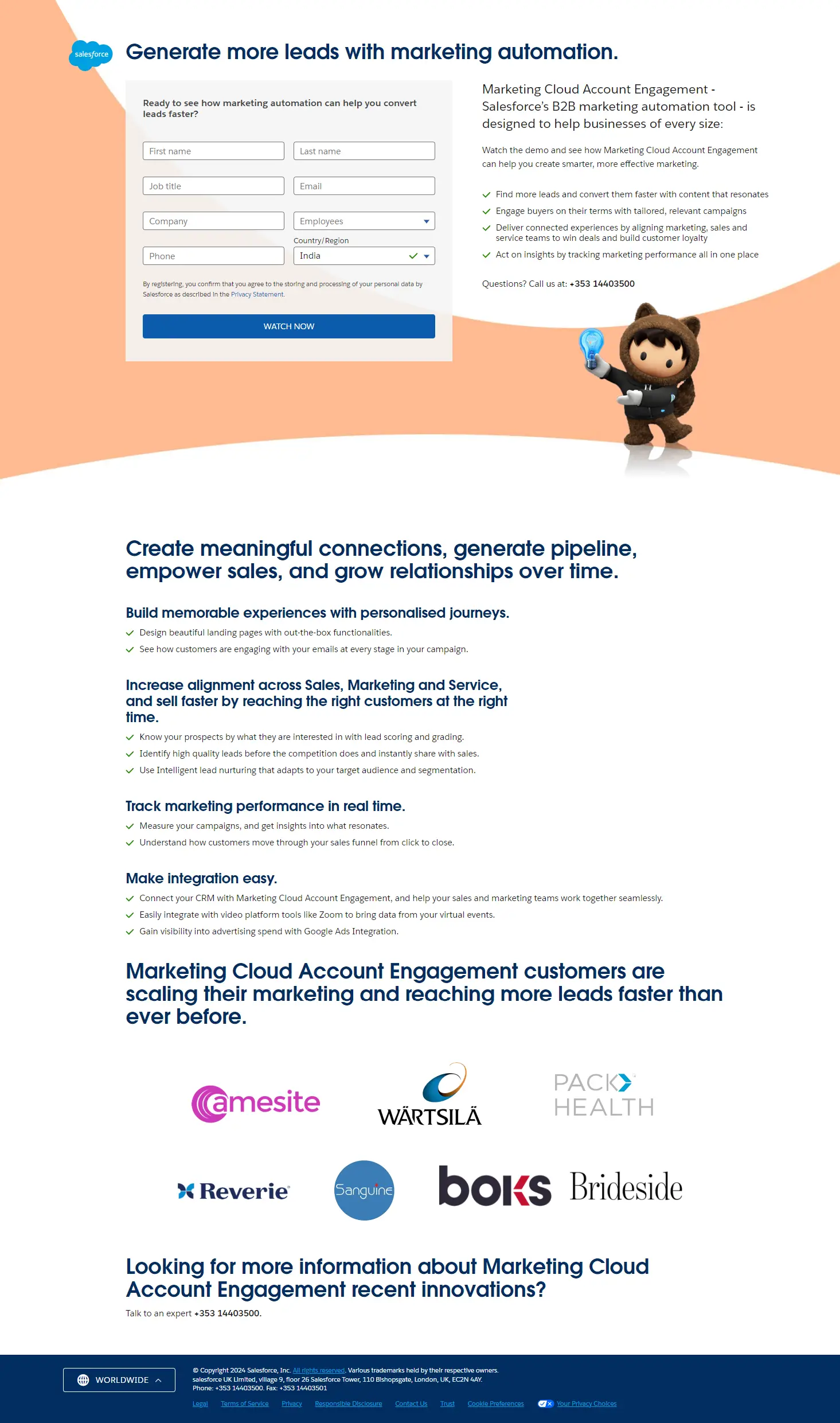 Marketing Automation Software Screenshot 1