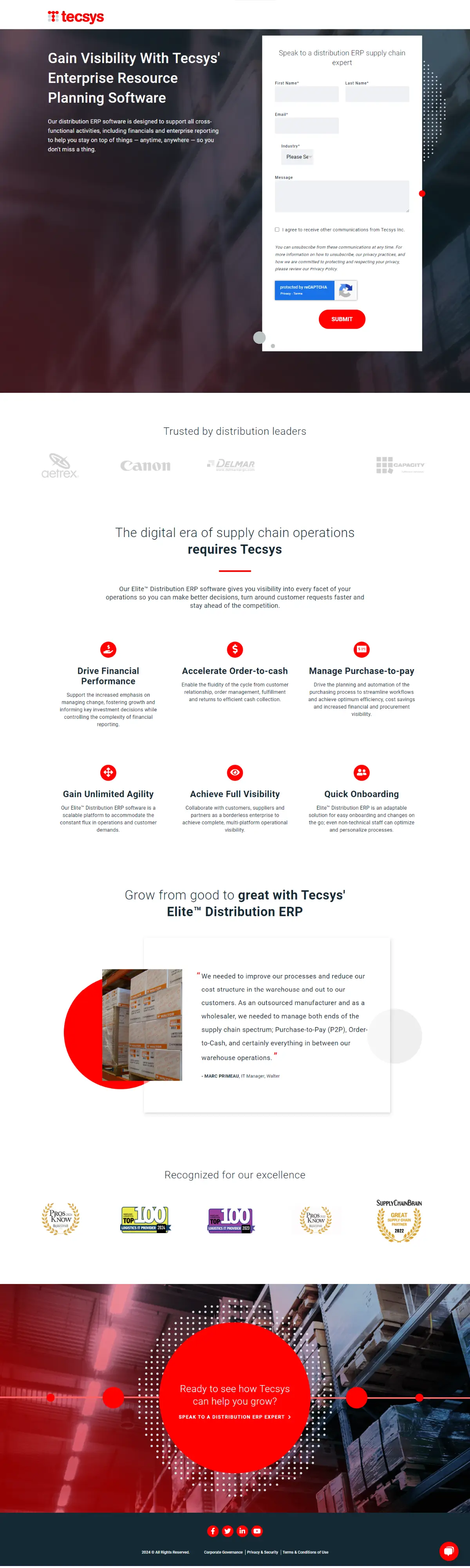 Enterprise Resource Planning (ERP) Screenshot 1
